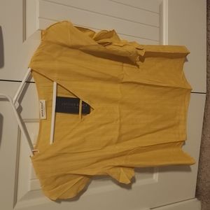 Yellow blouse